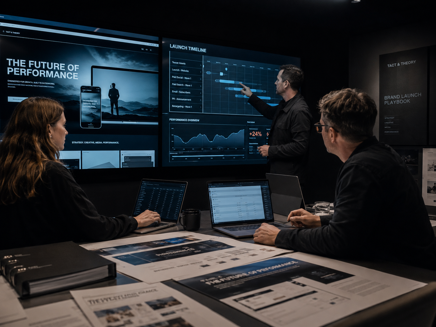Deploy and monitor market movement